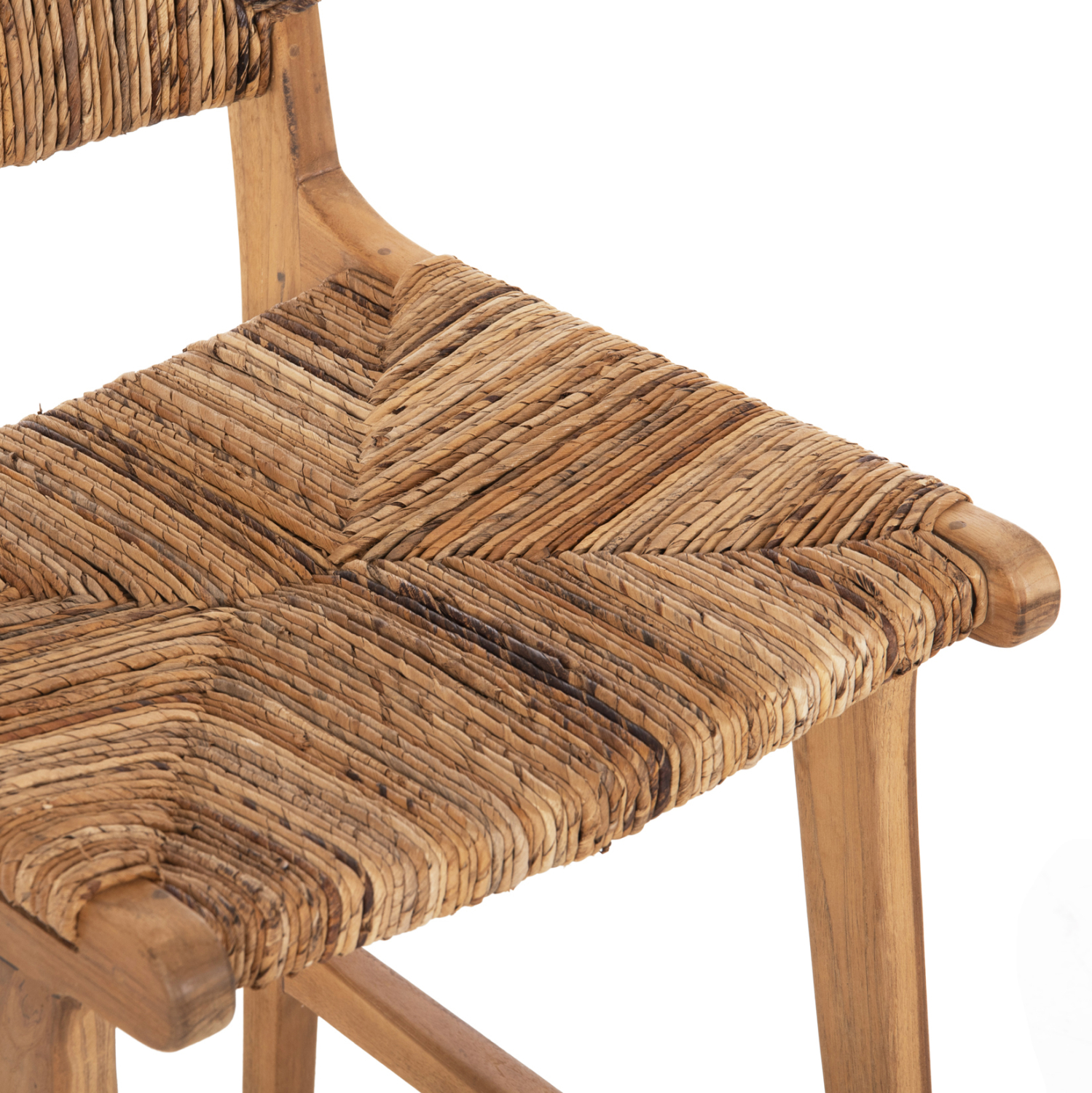 ΣΚΑΜΠΟ ΜΠΑΡ ΞΥΛO TEAK ΣΕ ΦΥΣΙΚΟ-ΨΑΘΑ 46x55x96Υεκ.