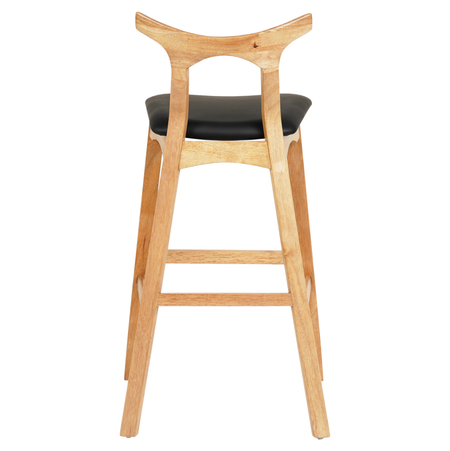 ΣΚΑΜΠΟ ΜΠΑΡ RUBBERWOOD ΣΕ ΟΑΚ-ΜΑΥΡΟ PU 43x41x100Υεκ.