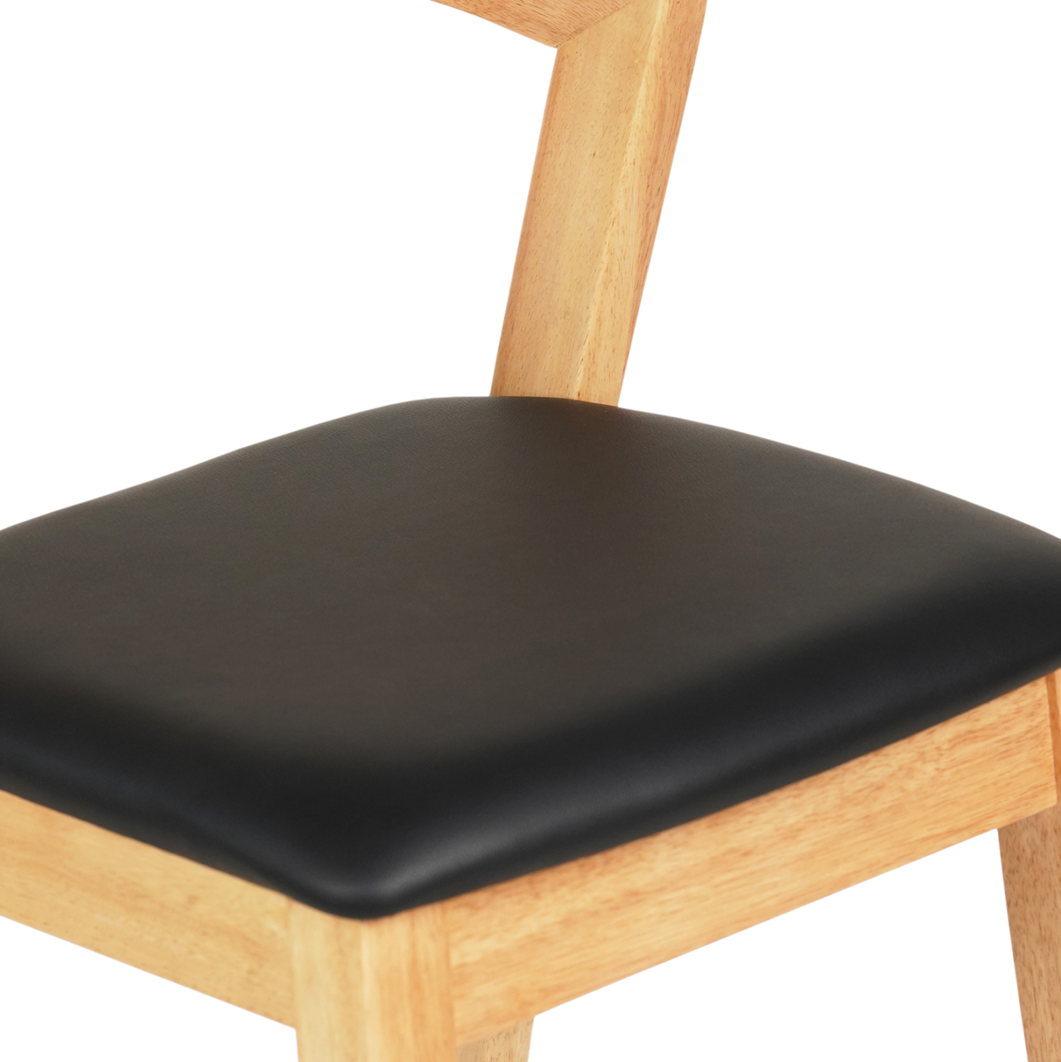 ΣΚΑΜΠΟ ΜΠΑΡ RUBBERWOOD ΣΕ ΟΑΚ-ΜΑΥΡΟ PU 47,5x59x102,5Υεκ.