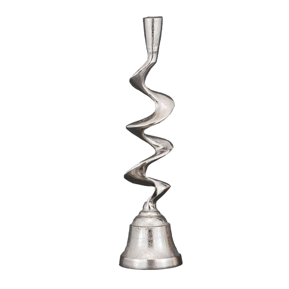 FLAMME ΚΗΡΟΠΗΓΙΟ 9.5x9.5x36cm ΑΛΟΥΜΙΝΙΟ ΑΣΗΜΙ