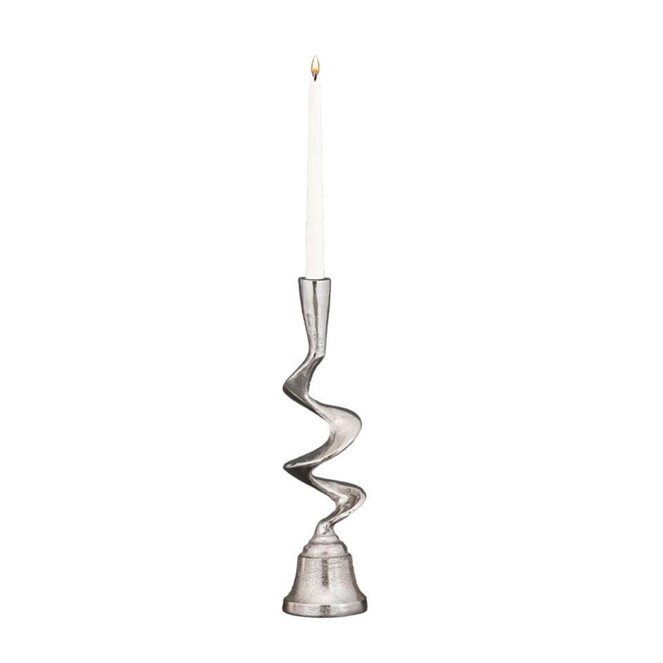 FLAMME ΚΗΡΟΠΗΓΙΟ 11.5x11.5x45cm ΑΛΟΥΜΙΝΙΟ ΑΣΗΜΙ
