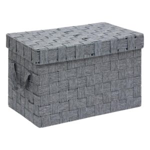 ΚΑΛΑΘΙ ΑΠΟΘΗΚΕΥΣΗΣ POLYESTER ΓΚΡΙ 22x21,2x35cm