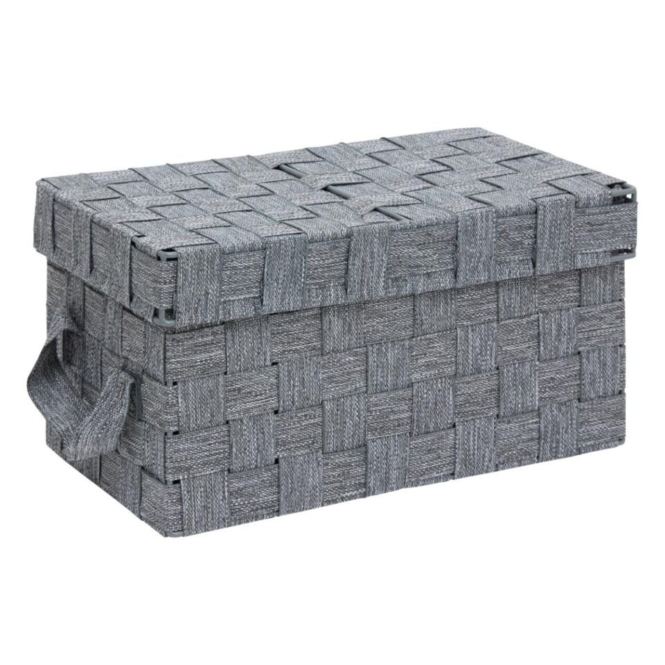 ΚΑΛΑΘΙ ΑΠΟΘΗΚΕΥΣΗΣ POLYESTER ΓΚΡΙ 15,5x16,8x30cm