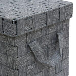 ΚΑΛΑΘΙ ΑΠΟΘΗΚΕΥΣΗΣ POLYESTER ΓΚΡΙ 22x21,2x35cm