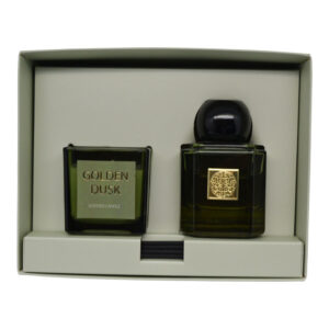 ΣΕΤ ΑΡΩΜΑΤΙΚΟΥ ΧΩΡΟΥ 80ml ΚΑΙ ΚΕΡΙΟΥ GOLDEN DUSK