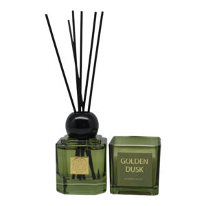 ΣΕΤ ΑΡΩΜΑΤΙΚΟΥ ΧΩΡΟΥ 80ml ΚΑΙ ΚΕΡΙΟΥ GOLDEN DUSK