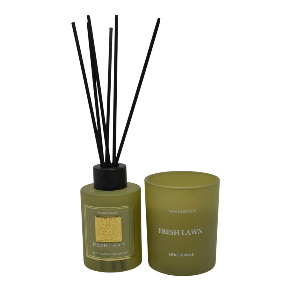 ΣΕΤ ΑΡΩΜΑΤΙΚΟΥ ΧΩΡΟΥ 50ml ΚΑΙ ΚΕΡΙΟΥ FRESH LAWN