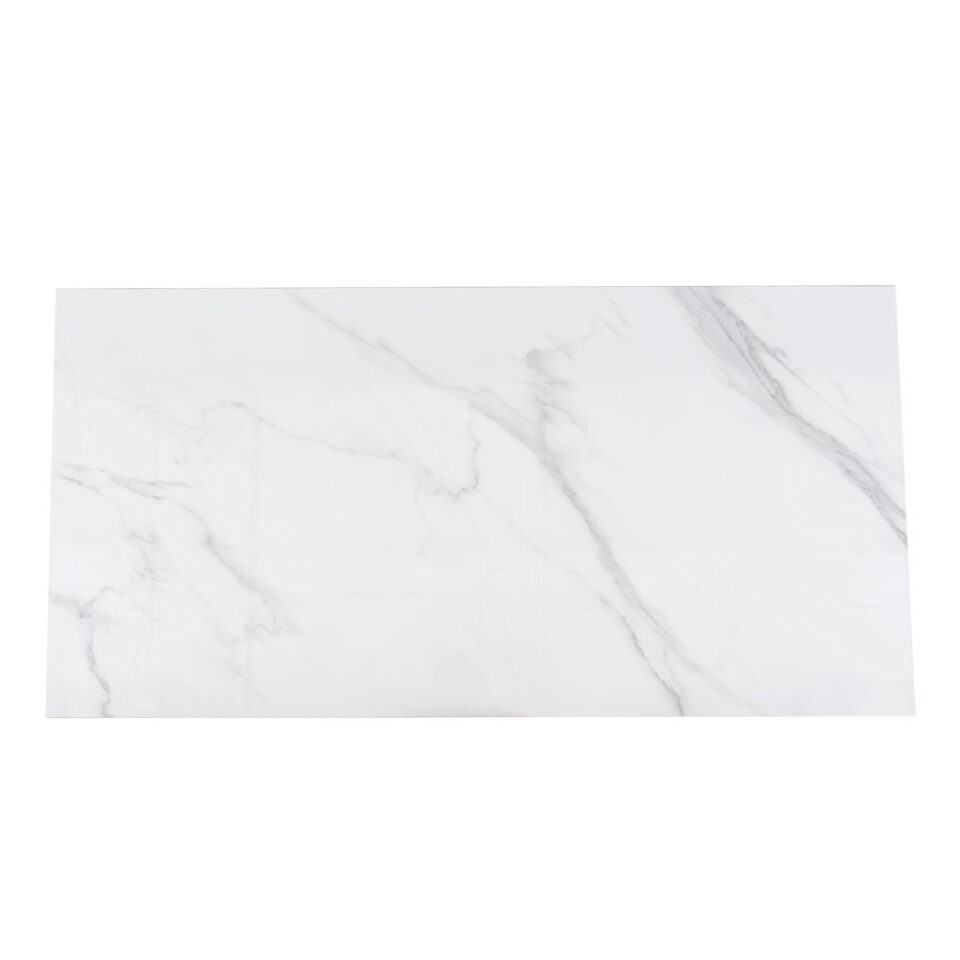 CAPO ΤΡΑΠΕΖΙ ΕΠΕΚΤΕΙΝΟΜΕΝΟ-Η ΛΕΥΚΟ ΜΕ ΟΨΗ ΜΑΡΜΑΡΟΥ 180x90x75cm