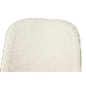 LUJO ΚΑΡΕΚΛΑ BEIGE ΜΑΥΡΟ ΜΑΤ 51.5x57x84.5cm