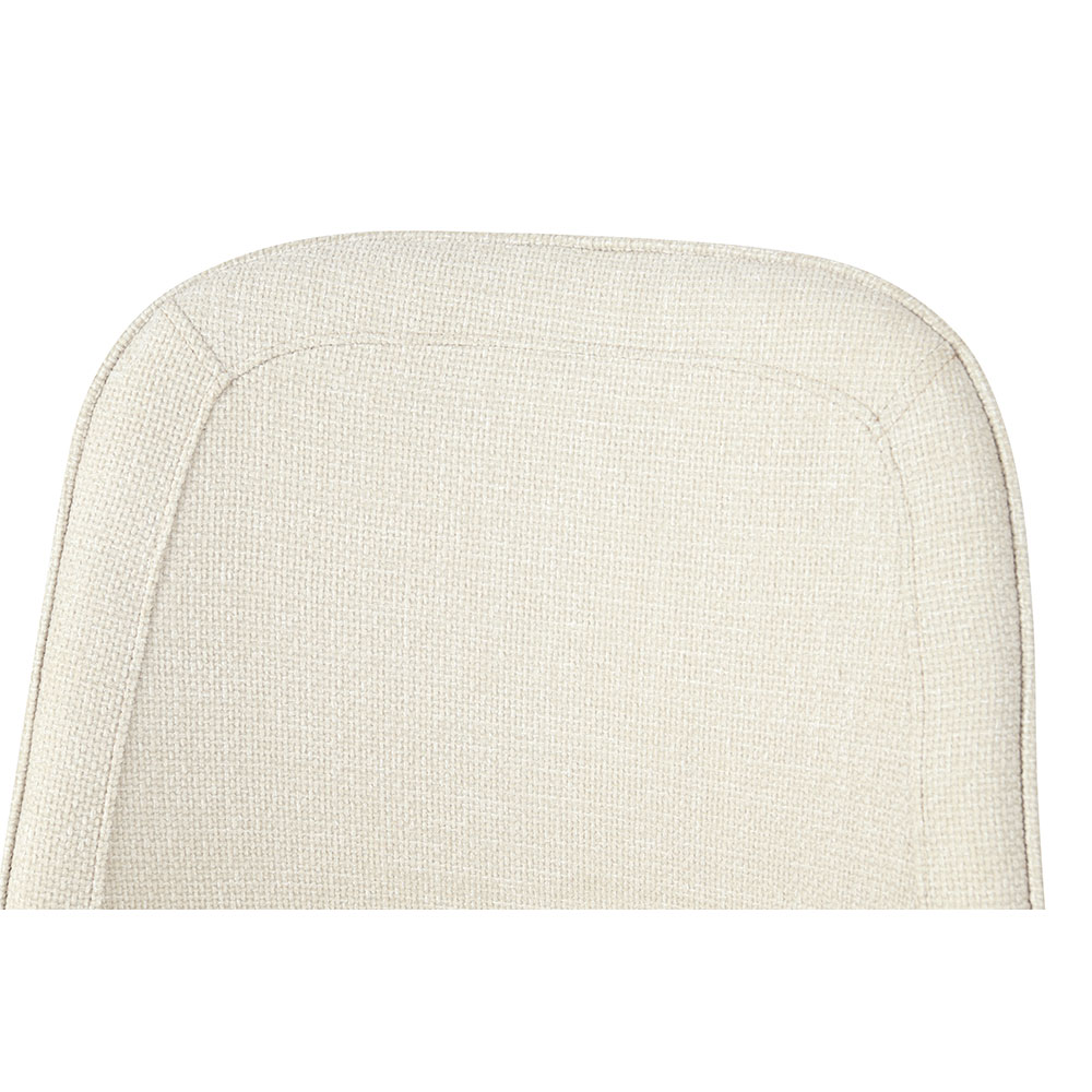 LUJO ΚΑΡΕΚΛΑ BEIGE ΜΑΥΡΟ ΜΑΤ 51.5x57x84.5cm