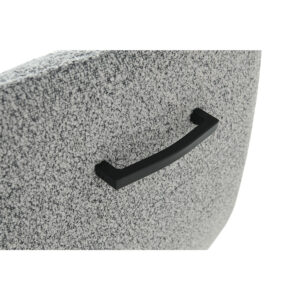 ARM ΚΑΡΕΚΛΑ ΓΚΡΙ ΑΝΟΙΧΤΟ ΜΑΥΡΟ ΜΑΤ 47.5x56.5x86cm