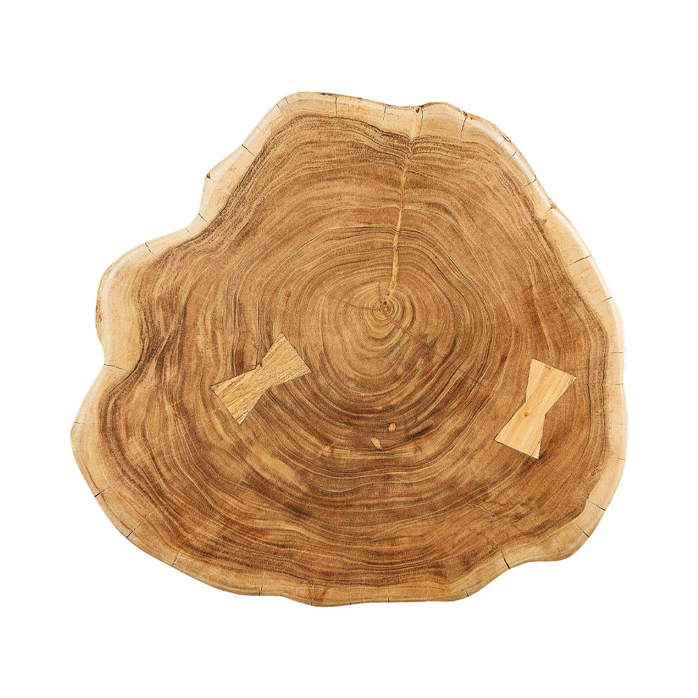 RAW COFFEE TABLE ΦΥΣΙΚΟ 80x80x40cm