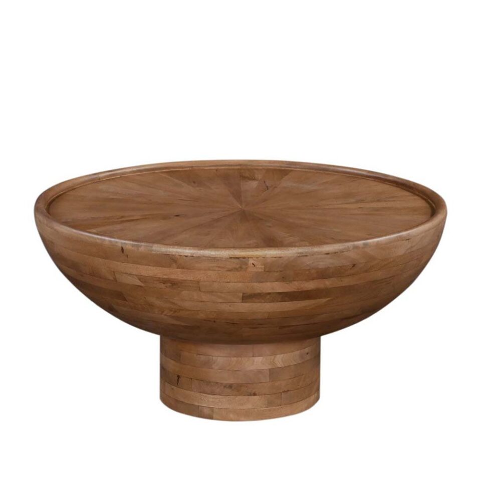 MOSI COFFEE TABLE ΦΥΣΙΚΟ 80x80x40cm