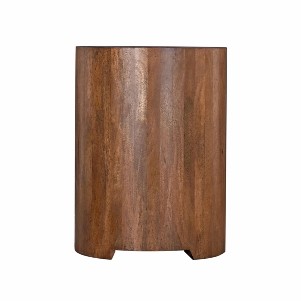 BLOCK SIDE TABLE ΦΥΣΙΚΟ 45x45x62.5cm
