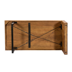 WIRE COFFEE TABLE ΚΑΡΥΔΙ ΜΑΥΡΟ 120x60x40