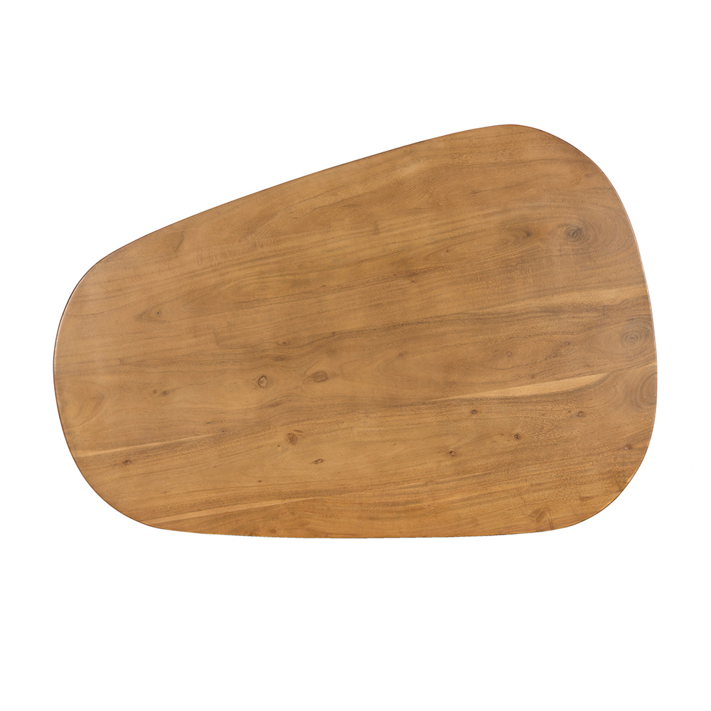 LEVEL COFFEE TABLE ΚΑΡΥΔΙ ΜΑΥΡΟ 95x65x48