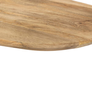 LEVEL COFFEE TABLE ΦΥΣΙΚΟ ΜΑΥΡΟ 95x65x48