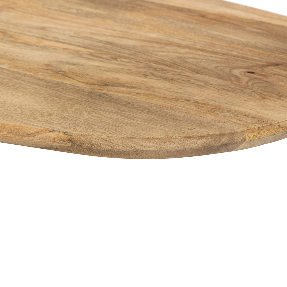 LEVEL COFFEE TABLE ΦΥΣΙΚΟ ΜΑΥΡΟ 95x65x48