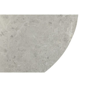 CASPIAN COFFEE TABLE ΓΚΡΙ ΜΕ ΟΨΗ ΜΑΡΜΑΡΟΥ LATTE 120x60x43cm