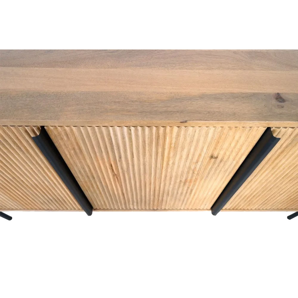 ORGANIC ΜΠΟΥΦΕΣ 3ΠΟΡΤΕΣ ΦΥΣΙΚΟ 164x46x75cm