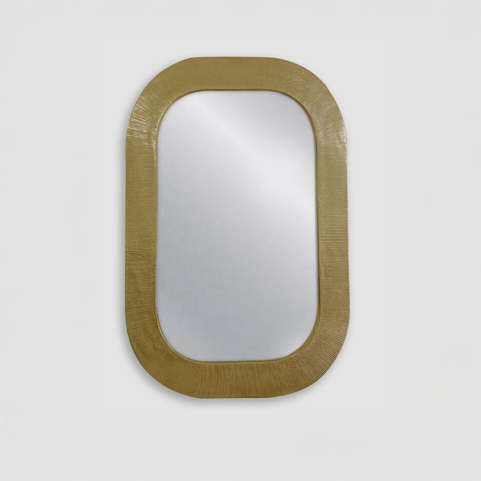 MAGRO 56 ΚΑΘΡΕΠΤΗΣ BRASS ANTIQUE 56x2x68cm