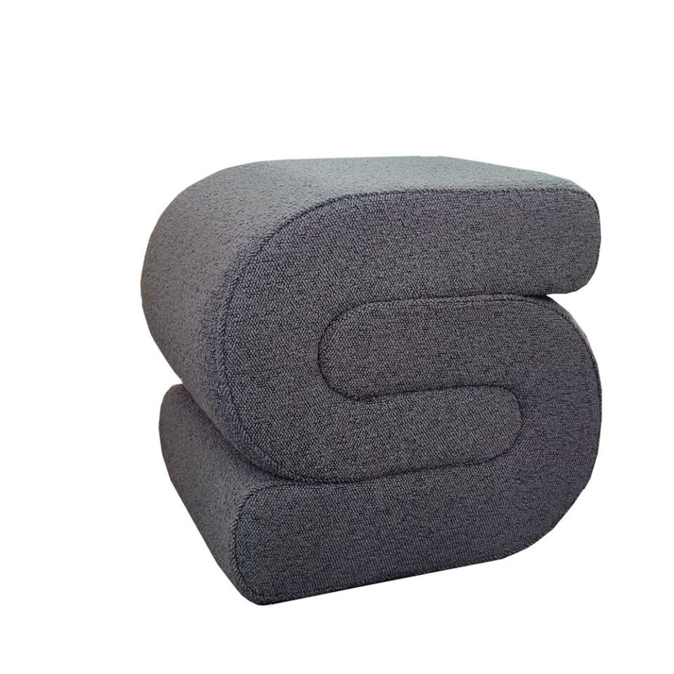 BAGEL ΣΚΑΜΠΟ ΓΚΡΙ ΑΝΟΙΧΤΟ 48x42x44cm