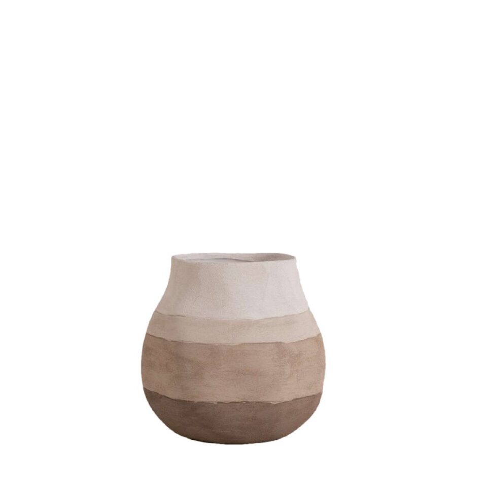 ΒΑΖΟ ΚΕΡΑΜ. ΜΠΕΖ-ΚΑΦΕ "ΡΙΓΑ" 17,5X17,5X17,5ΕΚ