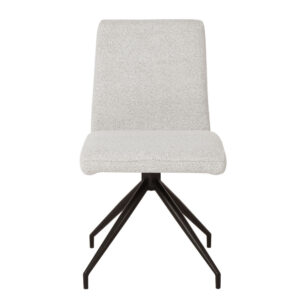 ARM ΚΑΡΕΚΛΑ BEIGE ΜΑΥΡΟ ΜΑΤ 47.5x56.5x86cm