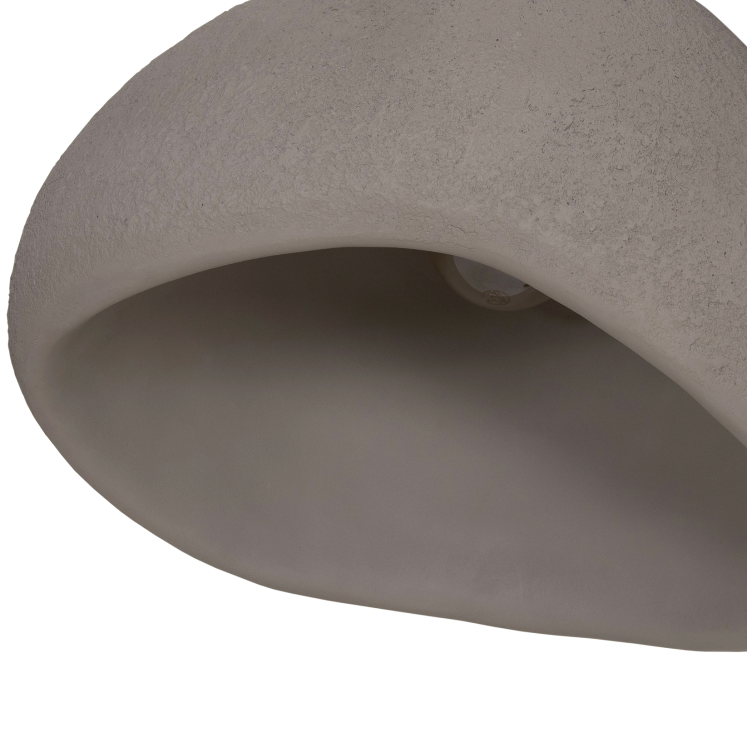 ΦΩΤΙΣΤΙΚΟ ΟΡΟΦΗΣ ΚΡΕΜΑΣΤΟ FIBER CEMENT ΓΚΡΙ 65x55x45Υεκ.