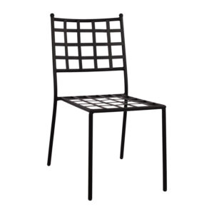 ΜΕΤΑΛΛΙΚΗ ΚΑΡΕΚΛΑ ΣΕ ΜΑΥΡΗ ΑΠΟΧΡΩΣΗ 46x58x88 cm