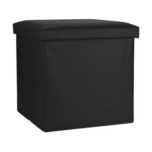 ΣΚΑΜΠΟ CUBE LEATHER ΜΕ ΑΠΟΘΗΚΕΥΤΙΚΟ ΧΩΡΟ ΜΑΥΡΟ