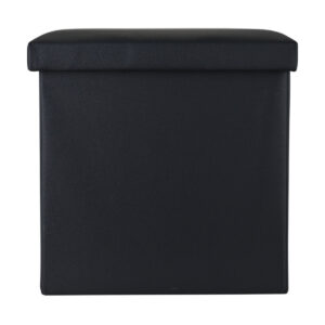 ΣΚΑΜΠΟ CUBE LEATHER ΜΕ ΑΠΟΘΗΚΕΥΤΙΚΟ ΧΩΡΟ ΜΑΥΡΟ