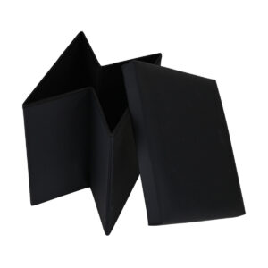 ΣΚΑΜΠΟ CUBE LEATHER ΜΕ ΑΠΟΘΗΚΕΥΤΙΚΟ ΧΩΡΟ ΜΑΥΡΟ