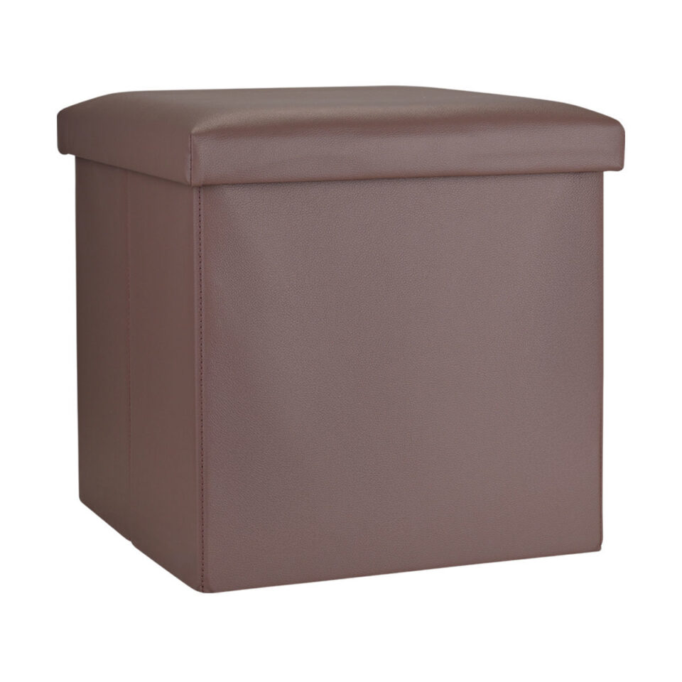 ΣΚΑΜΠΟ CUBE LEATHER ΜΕ ΑΠΟΘΗΚΕΥΤΙΚΟ ΧΩΡΟ ΚΑΦΕ