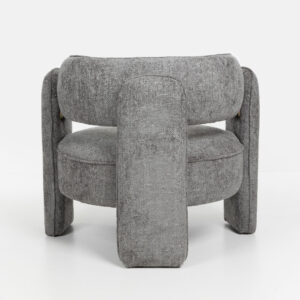GRADA SMALL ΠΟΛΥΘΡΟΝΑ ΓΚΡΙ 79x85x70.5cm