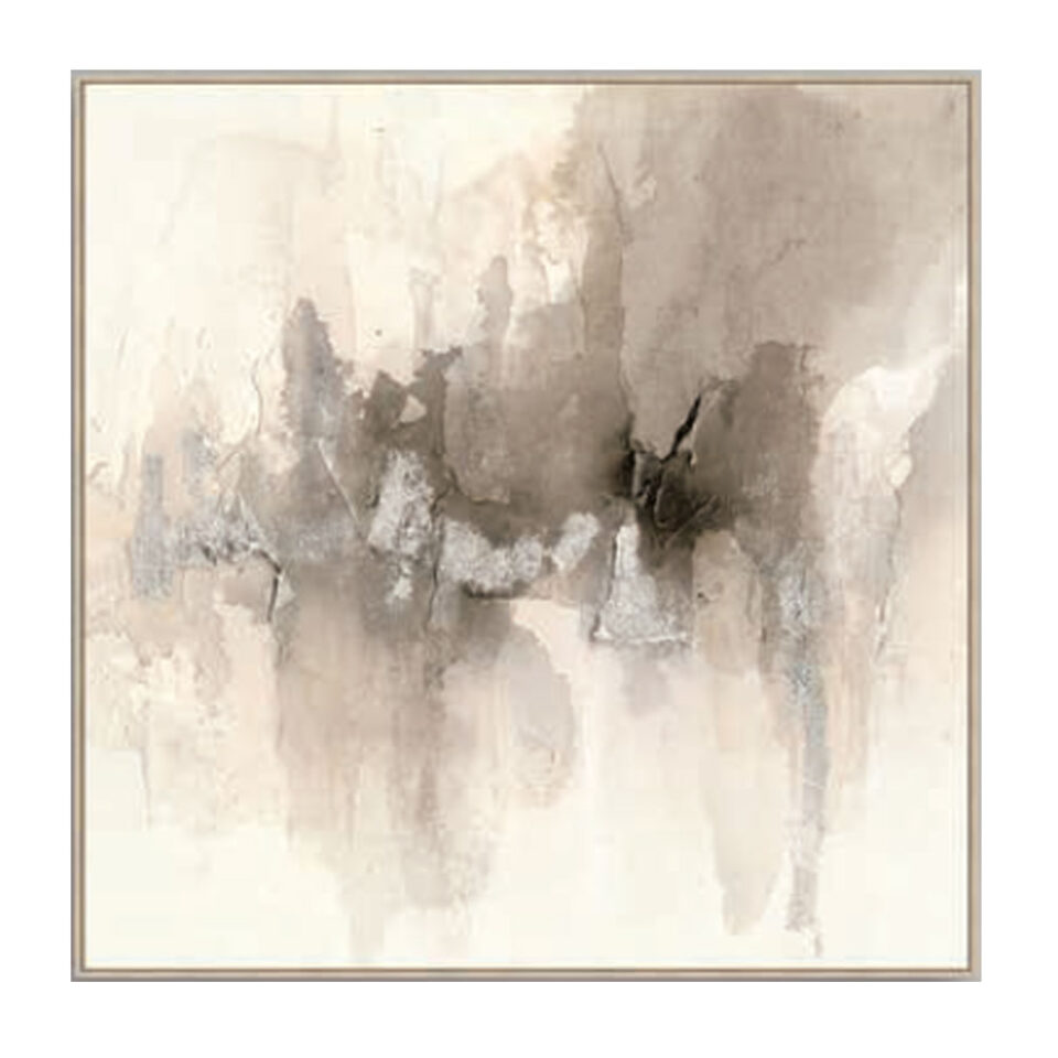 HARLIE B ΠΙΝΑΚΑΣ ΔΙΑΚΟΣΜΗΤΙΚΟΣ ΜΕ ΚΟΡΝΙΖΑ 80x80x4cm ΚΑΜΒΑΣ ΠΟΛΥΧΡΩΜΟ PS