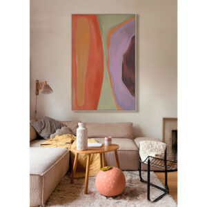 GEO DREAM B ΠΙΝΑΚΑΣ ΔΙΑΚΟΣΜΗΤΙΚΟΣ ΜΕ ΚΟΡΝΙΖΑ 80x120x4cm ΚΑΜΒΑΣ ΠΟΛΥΧΡΩΜΟ ΞΥΛΟ ΦΥΣΙΚΟ