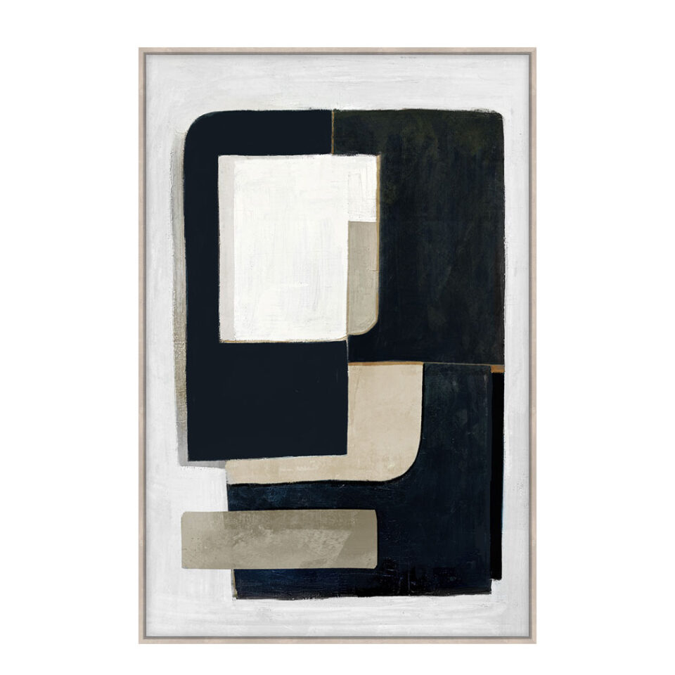 DEL SIL ΠΙΝΑΚΑΣ ΔΙΑΚΟΣΜΗΤΙΚΟΣ ΜΕ ΚΟΡΝΙΖΑ 80x120x4cm ΚΑΜΒΑΣ ΜΑΥΡΟ ΓΚΡΙ ΜΠΕΖ ΞΥΛΟ ΦΥΣΙΚΟ