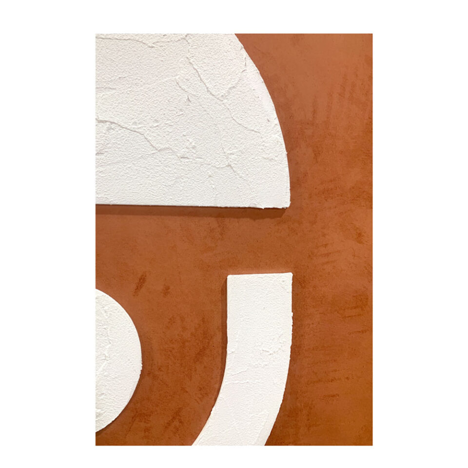 EQUILIBRIUM ΠΙΝΑΚΑΣ ΔΙΑΚΟΣΜΗΤΙΚΟΣ ΜΕ ΚΟΡΝΙΖΑ 80x120x4cm ΚΑΜΒΑΣ ΠΟΡΤΟΚΑΛΙ PS