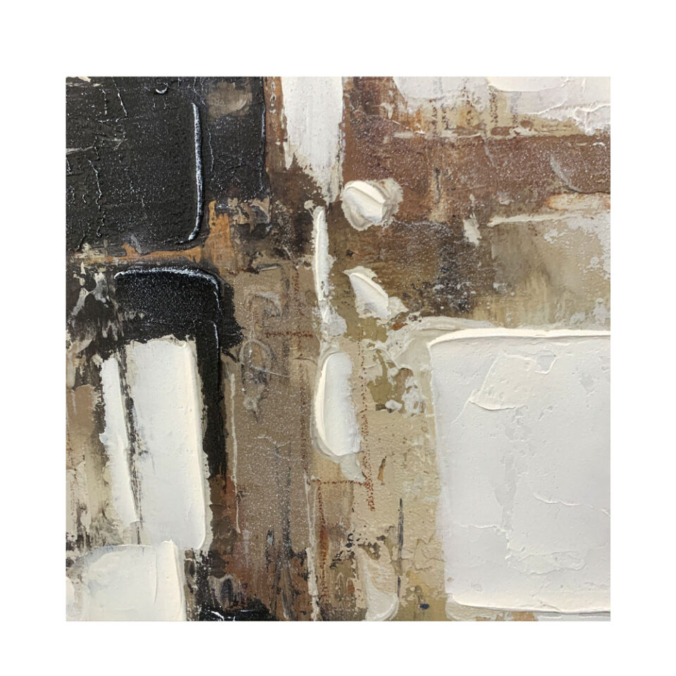 OMBRA II ΠΙΝΑΚΑΣ ΔΙΑΚΟΣΜΗΤΙΚΟΣ ΜΕ ΚΟΡΝΙΖΑ 80x80x4cm ΚΑΜΒΑΣ ΠΟΛΥΧΡΩΜΟ PS