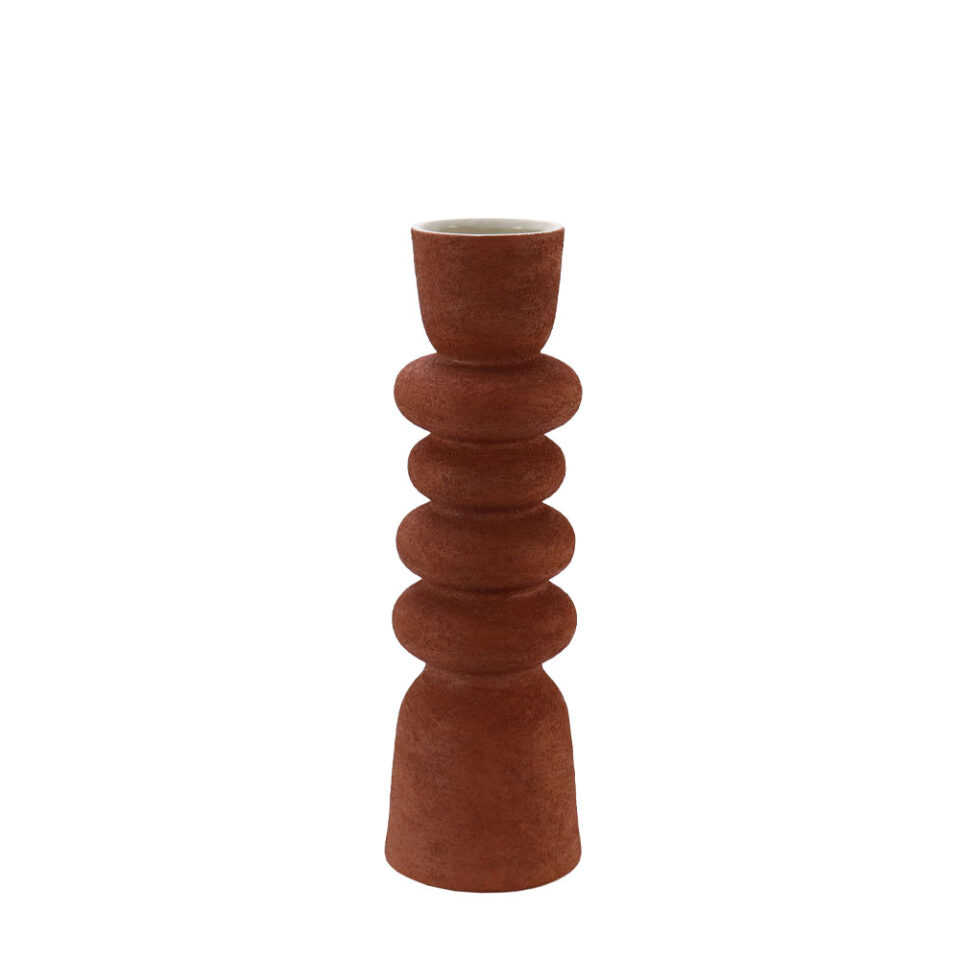 SPIRAL ΒΑΖΟ 15x15x50cm ΚΕΡΑΜΙΚΟ ΕΚΑΙ