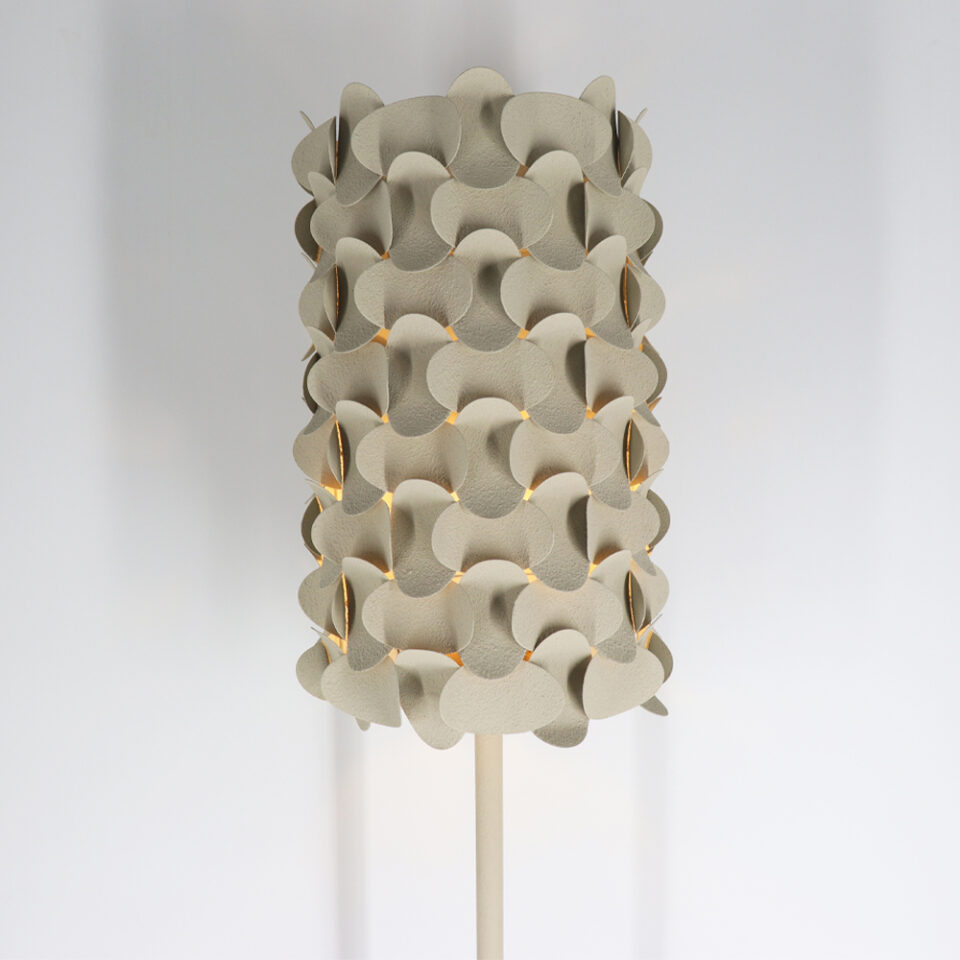 LUCE ΦΩΤΙΣΤΙΚΟ ΕΠΙΔΑΠΕΔΙΟ 26x26x150.5cm ΣΙΔΕΡΟ ΜΠΕΖ
