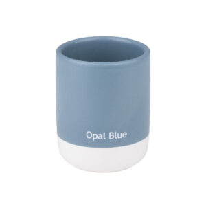 ΠΟΤΗΡΑΚΙ ΜΠΑΝΙΟΥ TONE LAB ΚΕΡΑΜΙΚΟ OPAL BLUE