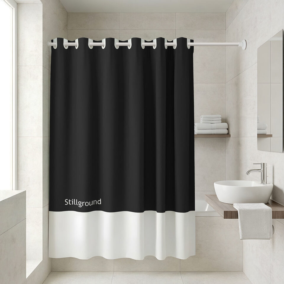 ΚΟΥΡΤΙΝΑ ΜΠΑΝΙΟΥ ΑΔΙΑΒΡΟΧΗ ΠΟΛΥΕΣΤΕΡΙΚΗ TONE LAB 180x194cm STILLGROUND