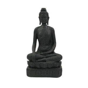 GITA ΔΙΑΚΟΣΜΗΤΙΚΟ ΒΟΥΔΑΣ 23x15x42cm POLYRESIN ΜΑΥΡΟ