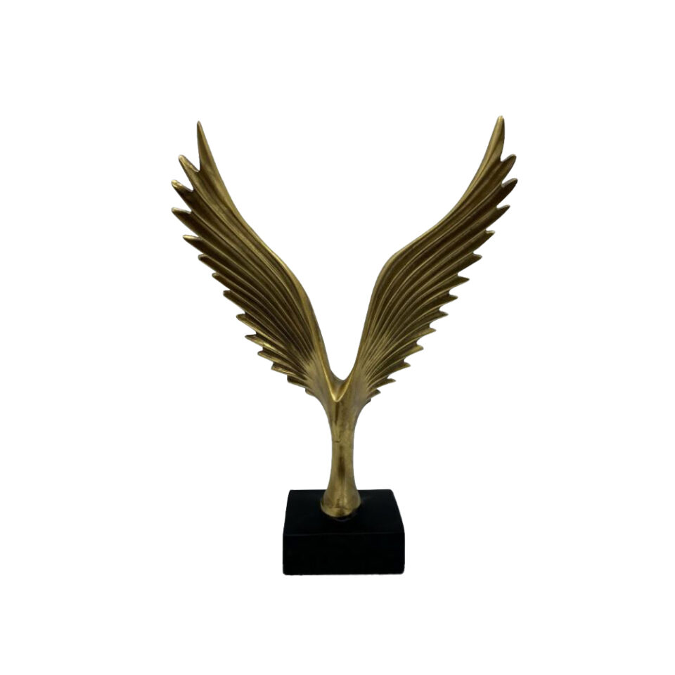 AMIG ΔΙΑΚΟΣΜΗΤΙΚΟ TOTEM 23x10x31cm POLYRESIN ΧΡΥΣΟ ΜΑΥΡΟ