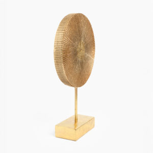 SKIVA ΔΙΑΚΟΣΜΗΤΙΚΟ TOTEM 23x7x36cm POLYRESIN ΧΡΥΣΟ