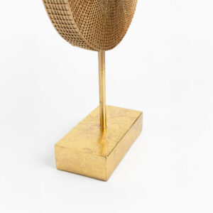 SKIVA ΔΙΑΚΟΣΜΗΤΙΚΟ TOTEM 23x7x36cm POLYRESIN ΧΡΥΣΟ