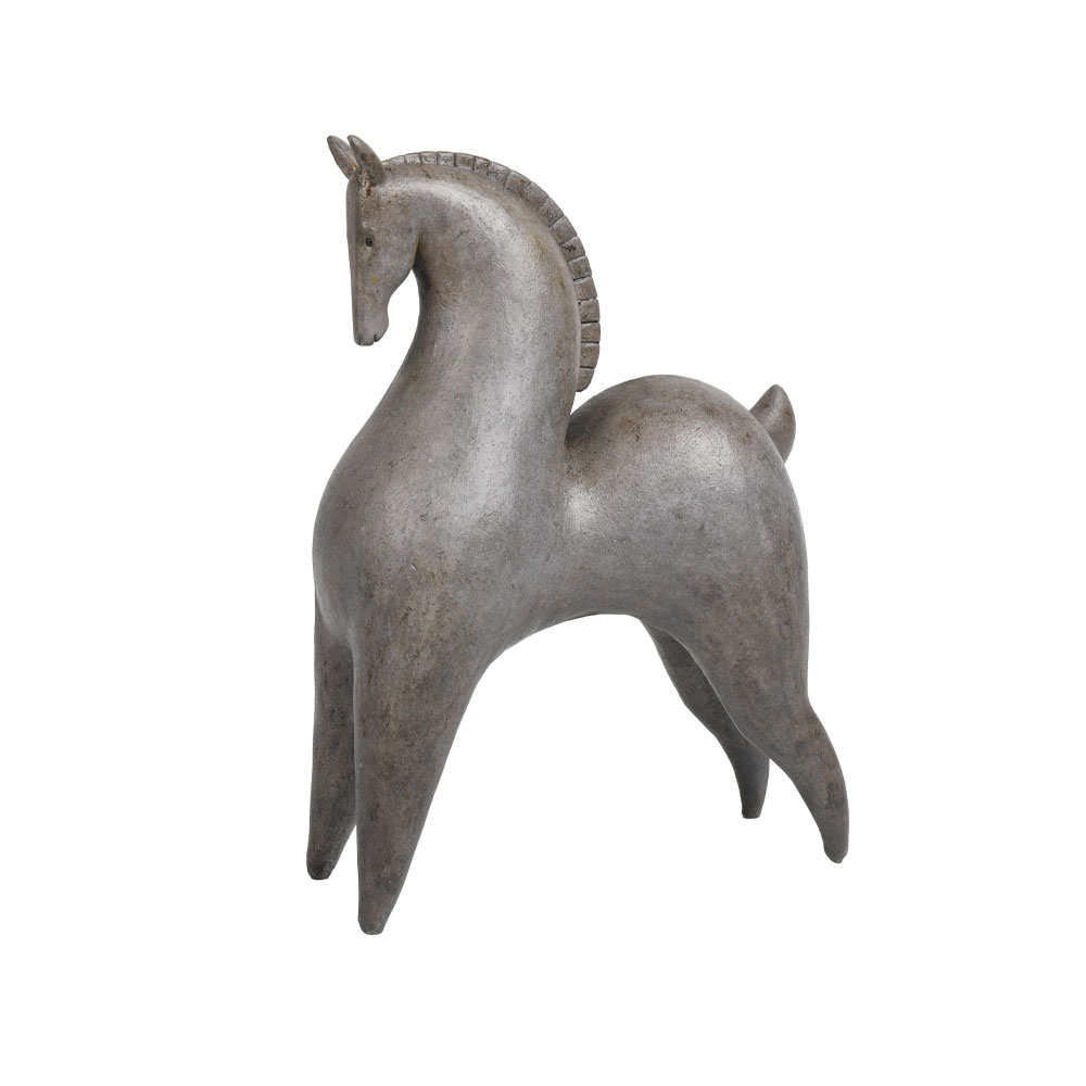 AEGEAN ΔΙΑΚΟΣΜΗΤΙΚΟ ΑΛΟΓΟ 23x11x31cm POLYRESIN ΓΚΡΙ