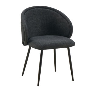 FIGARO ΚΑΡΕΚΛΑ ΠΟΛΥΘΡΟΝΑ ΑΝΘΡΑΚΙ ΜΑΥΡΟ 58x58.5x78.5cm